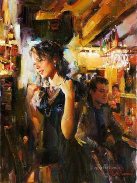 Women Painting - Pretty Girl MIG 60 Impressionist